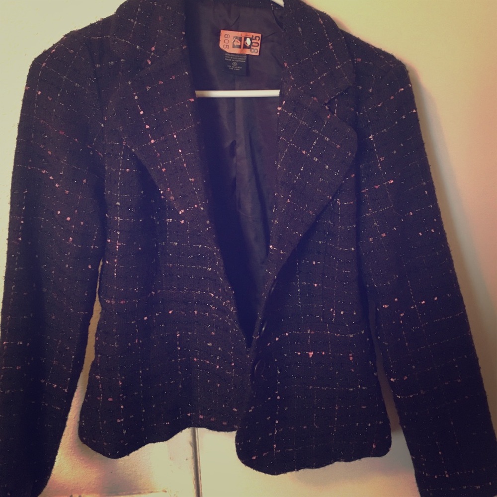 Forever 21 brown and pink blazer M